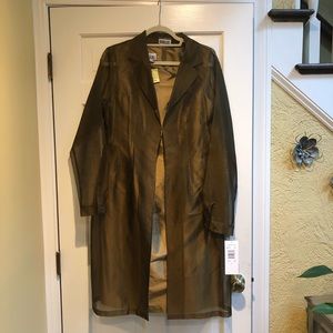 Robbie Bee Size 14 Brown Dress and sheer jacket
